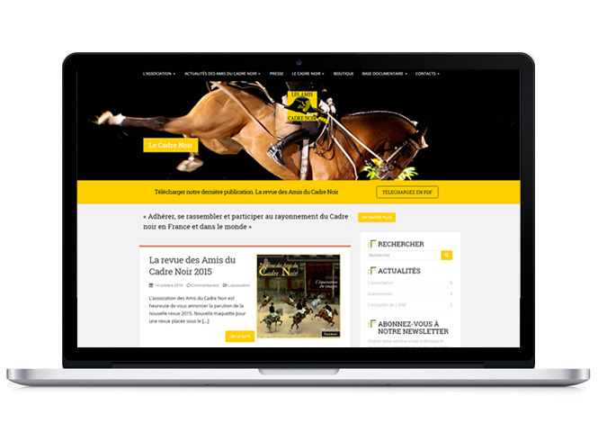 Site internet des Amis du Cadre noir